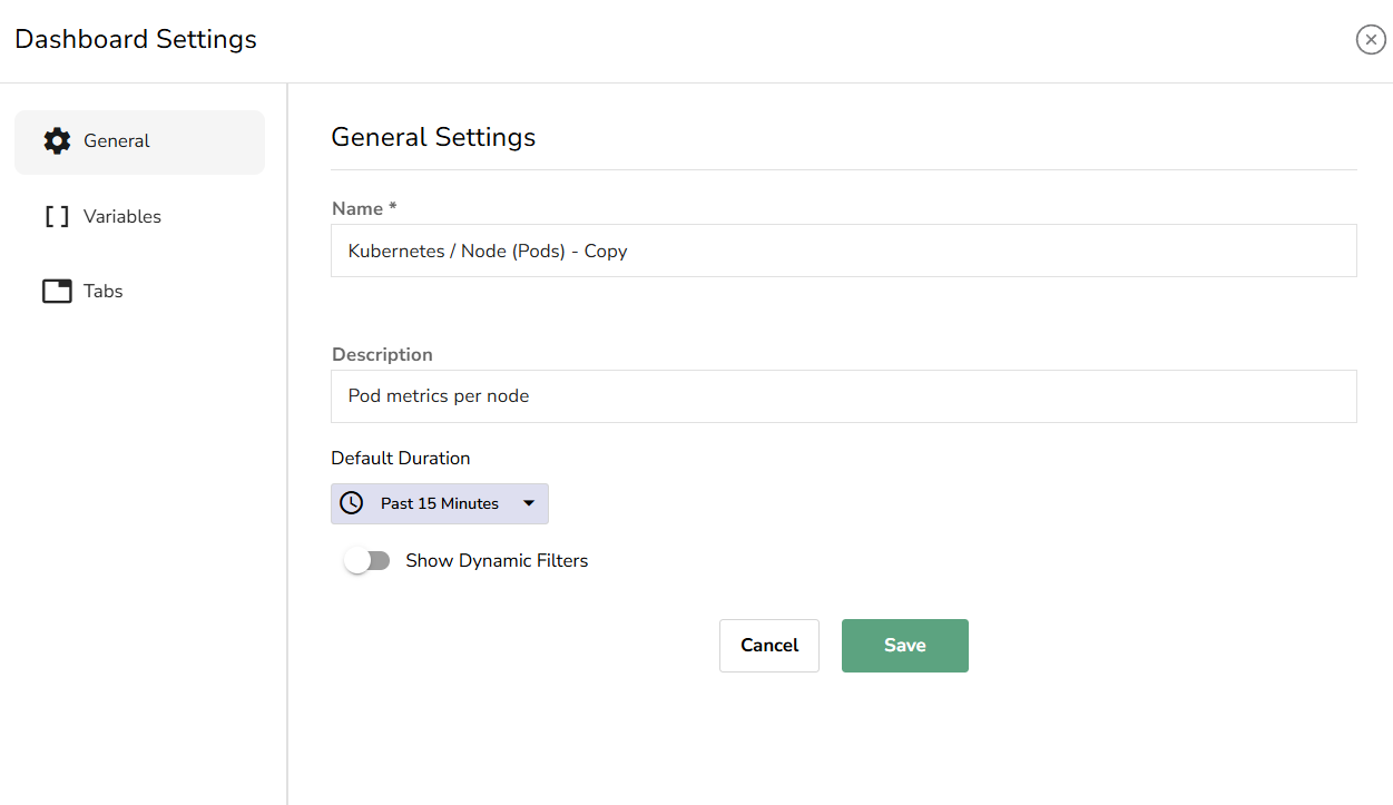 dynamic filters